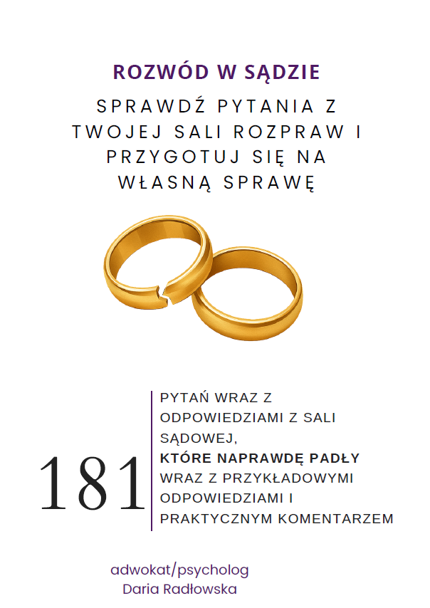 Rozwód w sądzie. Sprawdź pytania z sali rozpraw i przygotuj się na własną sprawę.